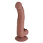 Фаллоимитатор реалистик SEDUCER "G" Dong, 17 см, коричневый