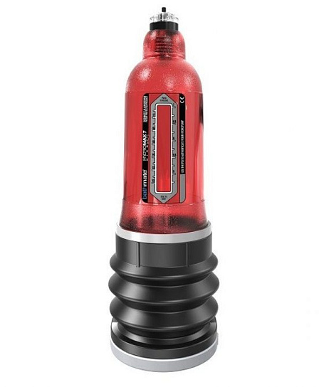 Гидропомпа для мужчин Hydromax-5, 8-12 см, красная