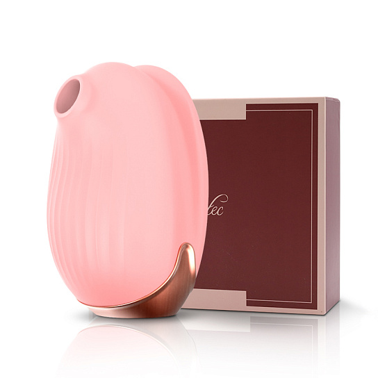 Вакуумный стимулятор клитора с вибрацией Viotec Cherubic