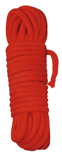 Веревка для шибари Shibari Bondage, 7 м, красная