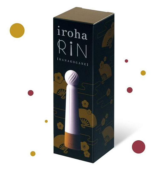 Вибратор с анти-пылевым покрытием Iroha Rin Kogane, бежевый