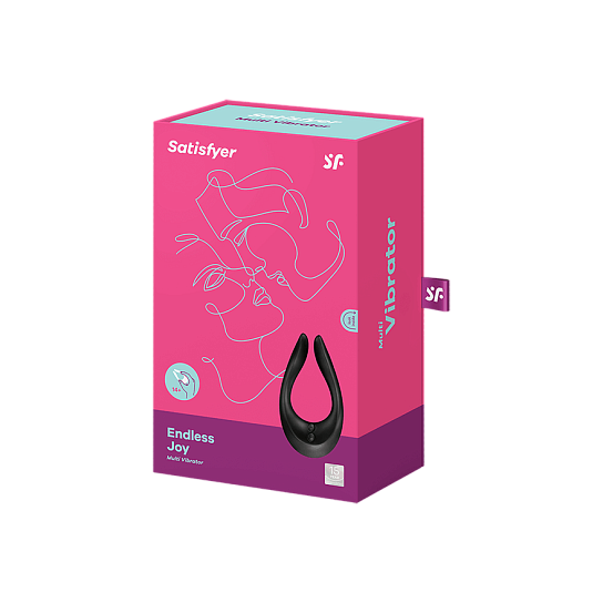 Инновационный вибратор для двоих Satisfyer Endless Joy, черный