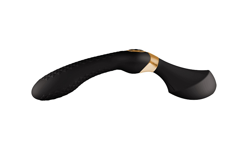 Многофункциональный вибромассажер Shunga Zoa, черный