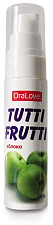 Съедобная оральная смазка Биоритм Tutti Frutti Яблоко, 30 мл