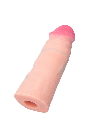 Насадка на страпон REALSTICK, 18 см