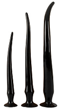 Набор длинных анальных пробок Super Long Flexible Butt Plug Set