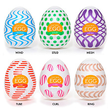 Набор яиц Tenga Egg ІV Wonder Package с разными рельефами