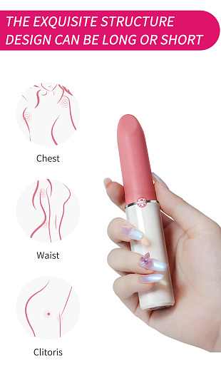 Мини-вибратор Magic Motion Magic Lotos в виде губной помады