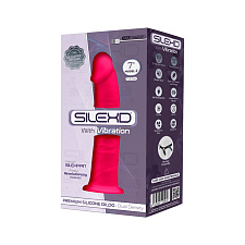 Перезаряжаемый вибростимулятор реалистик Adrien Lastic SileXD 17.5 см, ярко-розовый