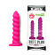 Анальный витой фаллоимитатор X-Men, розовый