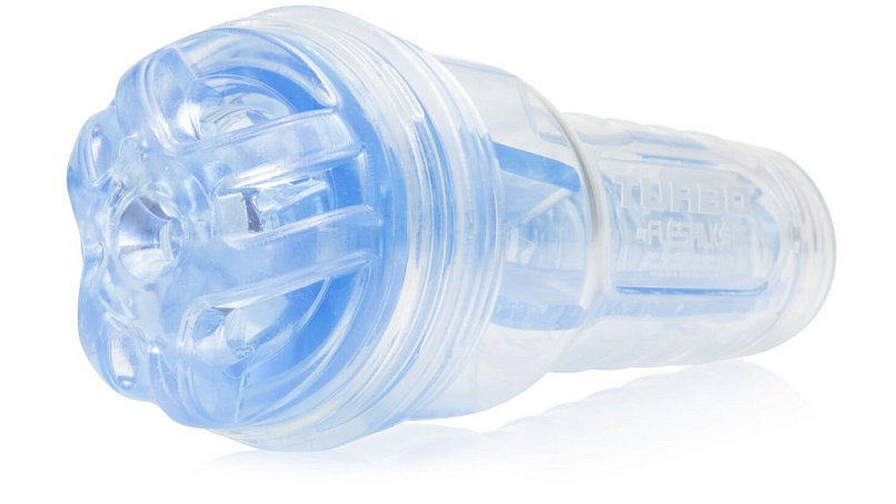 Мастурбатор Fleshlight Turbo Ignition с рельефом, голубой лед