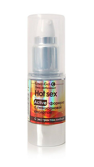 Вагинальный возбуждающий гель-смазка Биоритм LoveGel С - Hot Sex, 20 мл