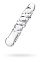 Фаллоимитатор из стекла DILDO прозрачный, 17 см