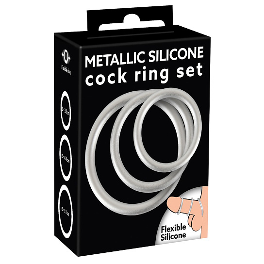Набор эрекционных колец под металл Ring Set