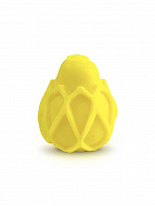 Яйцо-мастурбатор с рельефом Gvibe Gegg, желтый