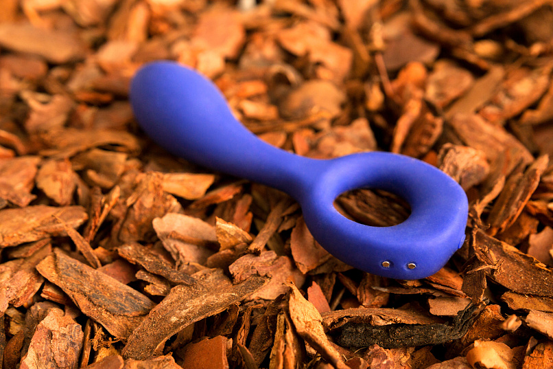 Вибратор двойной Fun Toys анатомический для пары Gpop, фиолетовый