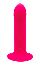 Фалломитатор с вибрацией Adrien Lastic Hitsens 2 17.2 см, розовый