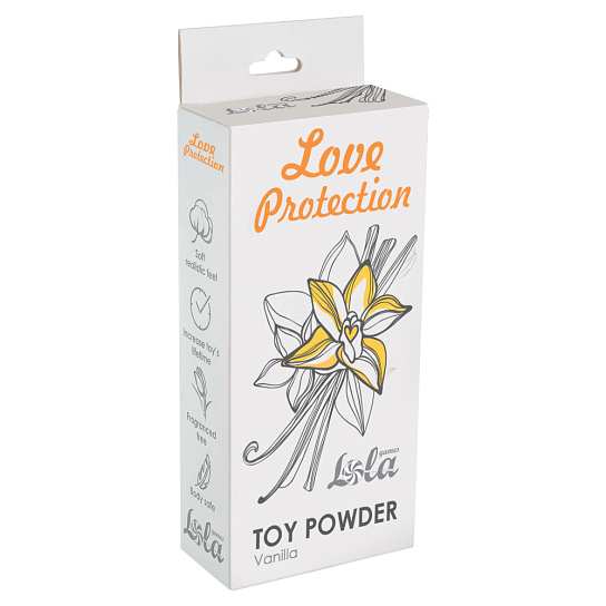 Пудра для игрушек Love Protection Ваниль, 30 мл