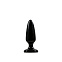 Анальная пробка мини Jelly Rancher Pleasure Plug - Medium, черная