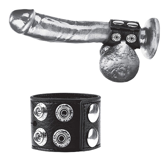 Ремень из экокожи Cock Ring With Ball Strap