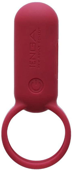 Tenga Smart Vibe Эрекционное кольцо, бордовое