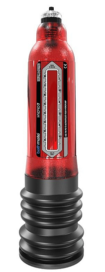 Гидропомпа Bathmate Hydro-7, до 18 см, красная