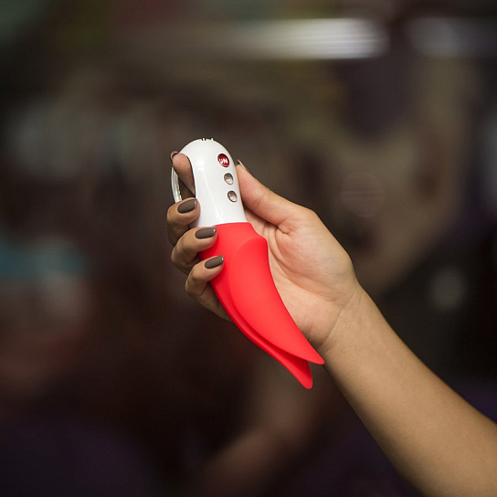 Универсальный вибростимулятор Volta 18.9 см, оранжевый