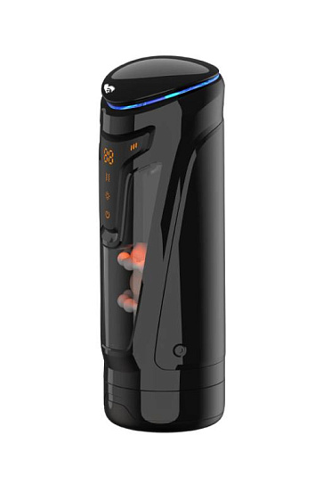 Мастурбатор Amovibe Warrior с фрикциями, черный