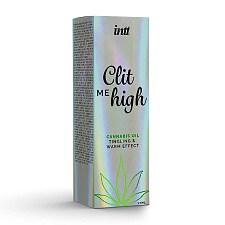 Возбуждающий гель Intt Clit Me High для клитора, cannabis oil, 15 мл
