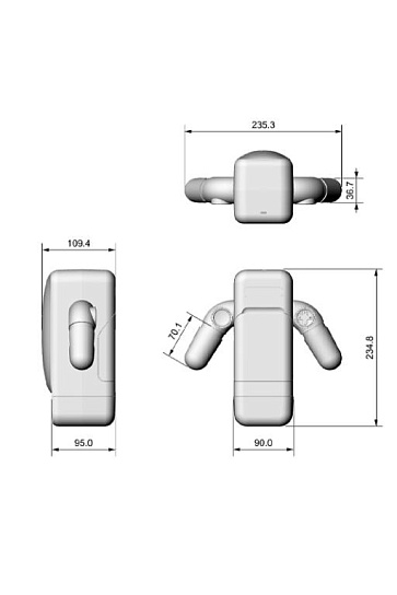 Мастурбатор Amovibe Game Cup интерактивный, черный