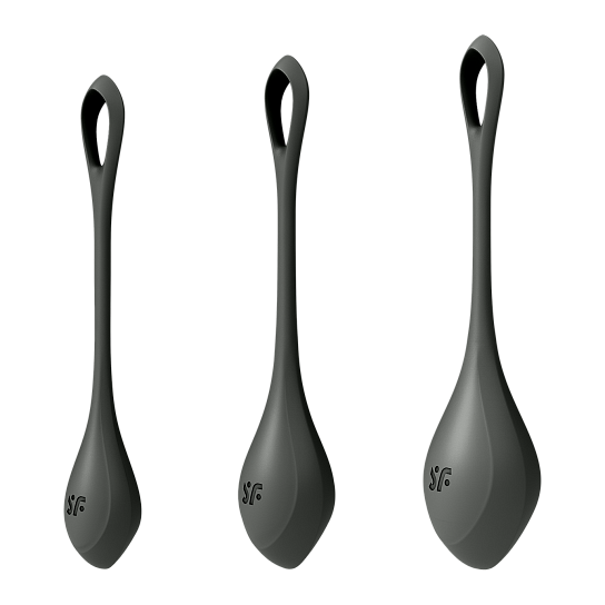 Набор вагинальных шариков Satisfyer Yoni Power 2, черный
