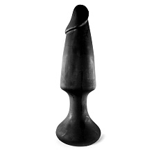 Гигантская анальная пробка черного цвета, 35 см