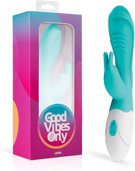 Вибратор Good Vibes Only Leda Rabbit Vibrator с эргономичными формами Вибратор Good Vibes Only Leda Rabbit Vibrator с эргономичными формами