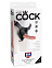 Реалистичный фаллос Harness King Cock с насадкой, 30 см
