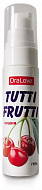 Съедобный лубрикант Биоритм Tutti Frutti Вишня, 30 мл