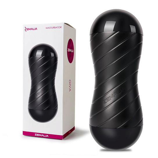 Реалистичный мастурбатор в тубе двусторонний Svakom Gina