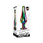 Радужная анальная пробка малая Evolved Rainbow Metal Plug, малая