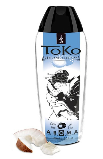 Интимный гель Shunga Toko Aroma Кокосовая вода, 165 мл