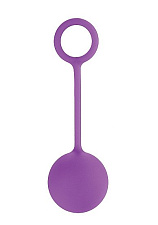 Вагинальные шарики для тренировки интимных мышц GEISHA SUPER, фиолетовые