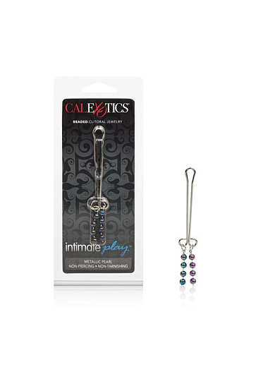 Зажимы для половых губ с бусинами Clitoral Jewelry