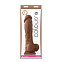 Реалистичный фаллоимитатор Colours - 8" Dildo, 19 см, телесный