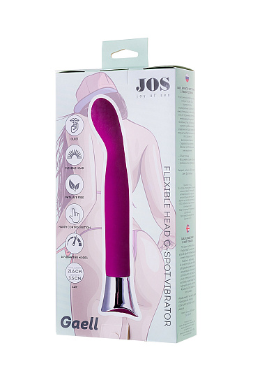 Вагинальный стимулятор Gaell для точки G, фиолетовый