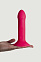 Фалломитатор с вибрацией Adrien Lastic Hitsens 2 17.2 см, розовый