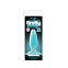 Анальная пробка мини Firefly Pleasure Plug - Mini светящаяся, голубая