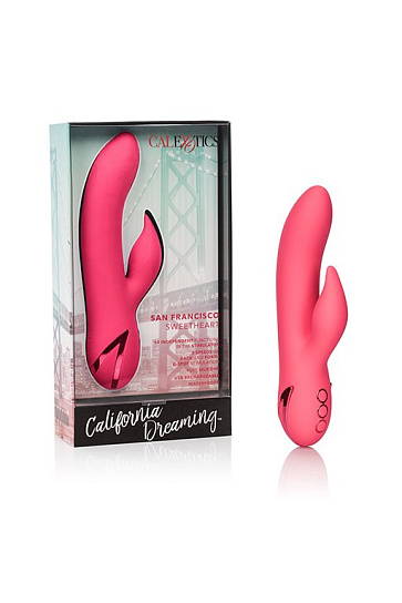 Вибратор California Dreaming - San Francisco Sweetheart, розовый
