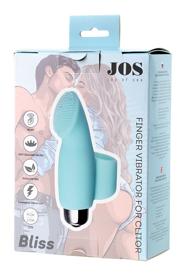 Вибропуля на палец для клиторальной стимуляции Bliss, 9 см