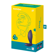 Анальный вибратор Satisfyer Power Plug Connect App, фиолетовый