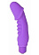 Вибратор с нежной поверхностью POWER PENIS, фиолетовый