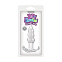 Jelly Rancher T-Plug - анальная пробка рельефная, прозрачная