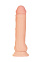 Вибратор телесного цвета на присоске ToyFa RealStick Elite, 20 см